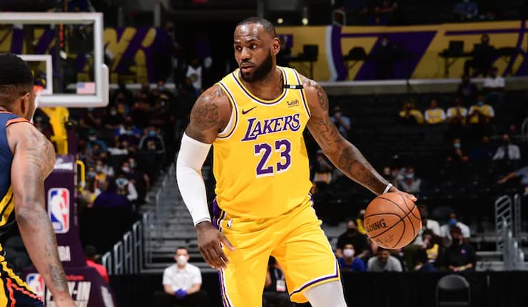 lebron james in lakers
